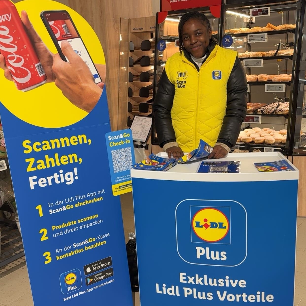 Mitarbeiter im Einsatz