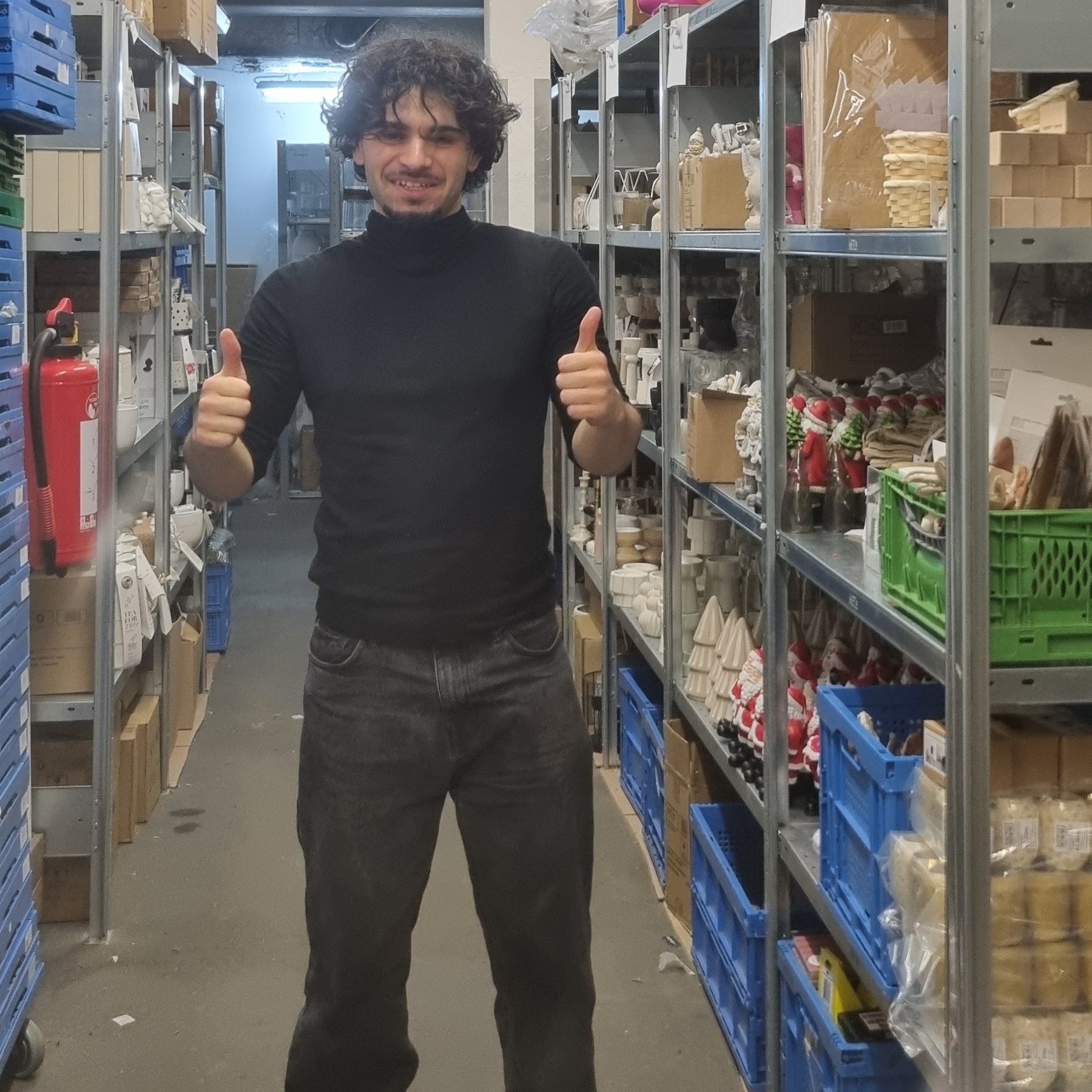 Mitarbeiter im Einsatz