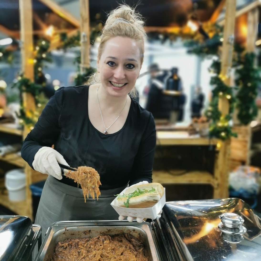 Mitarbeiter im Einsatz