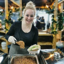 Miriam bei der Arbeit