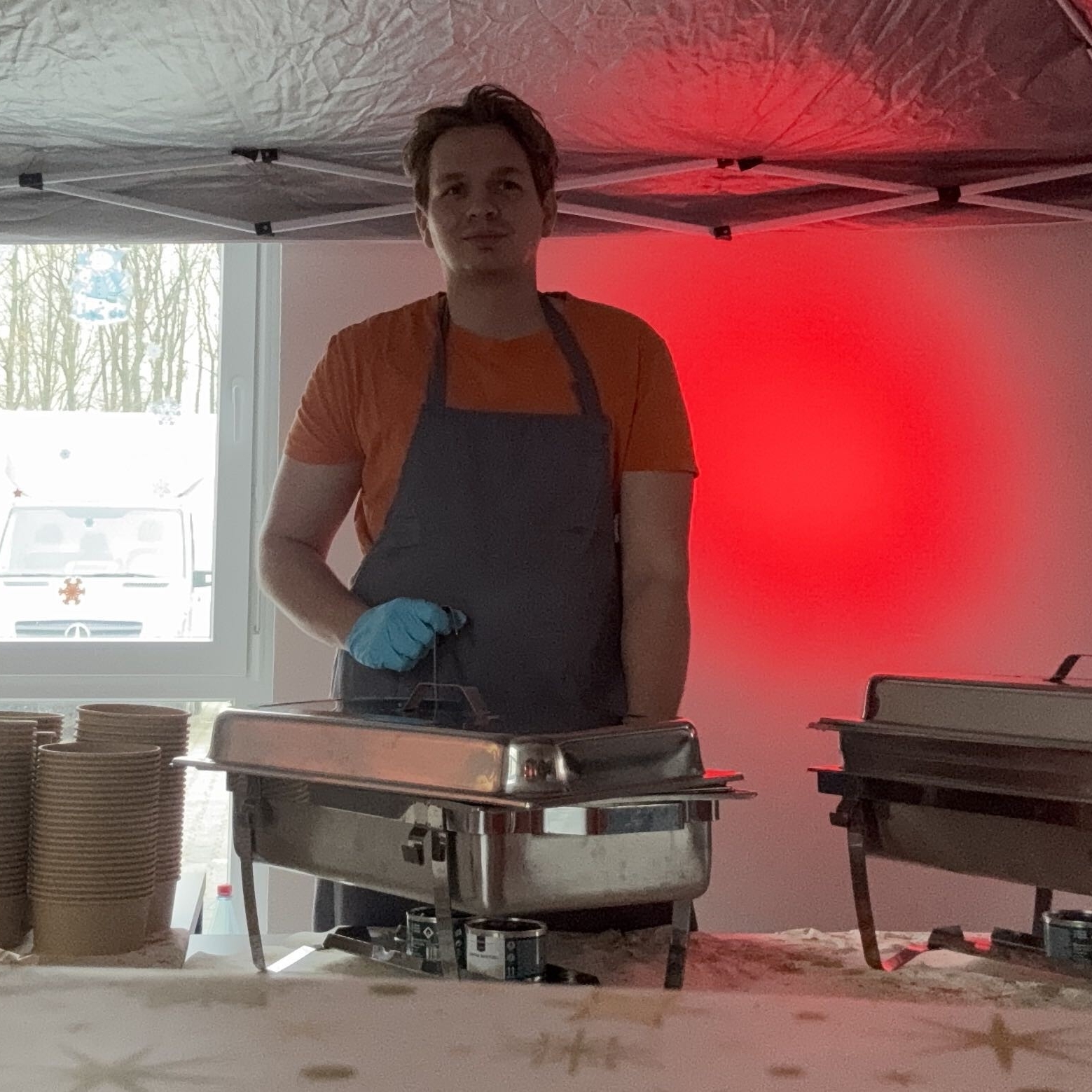 Mitarbeiter im Einsatz