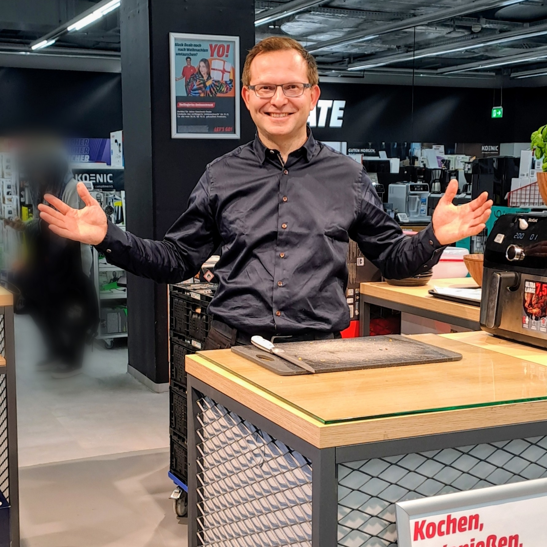 Mitarbeiter im Einsatz