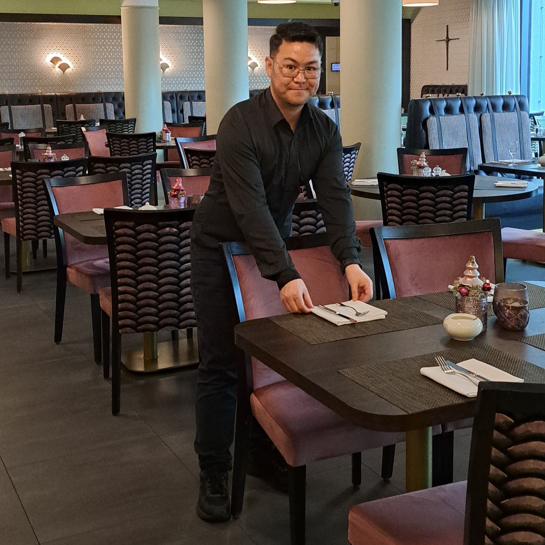 Mitarbeiter im Einsatz