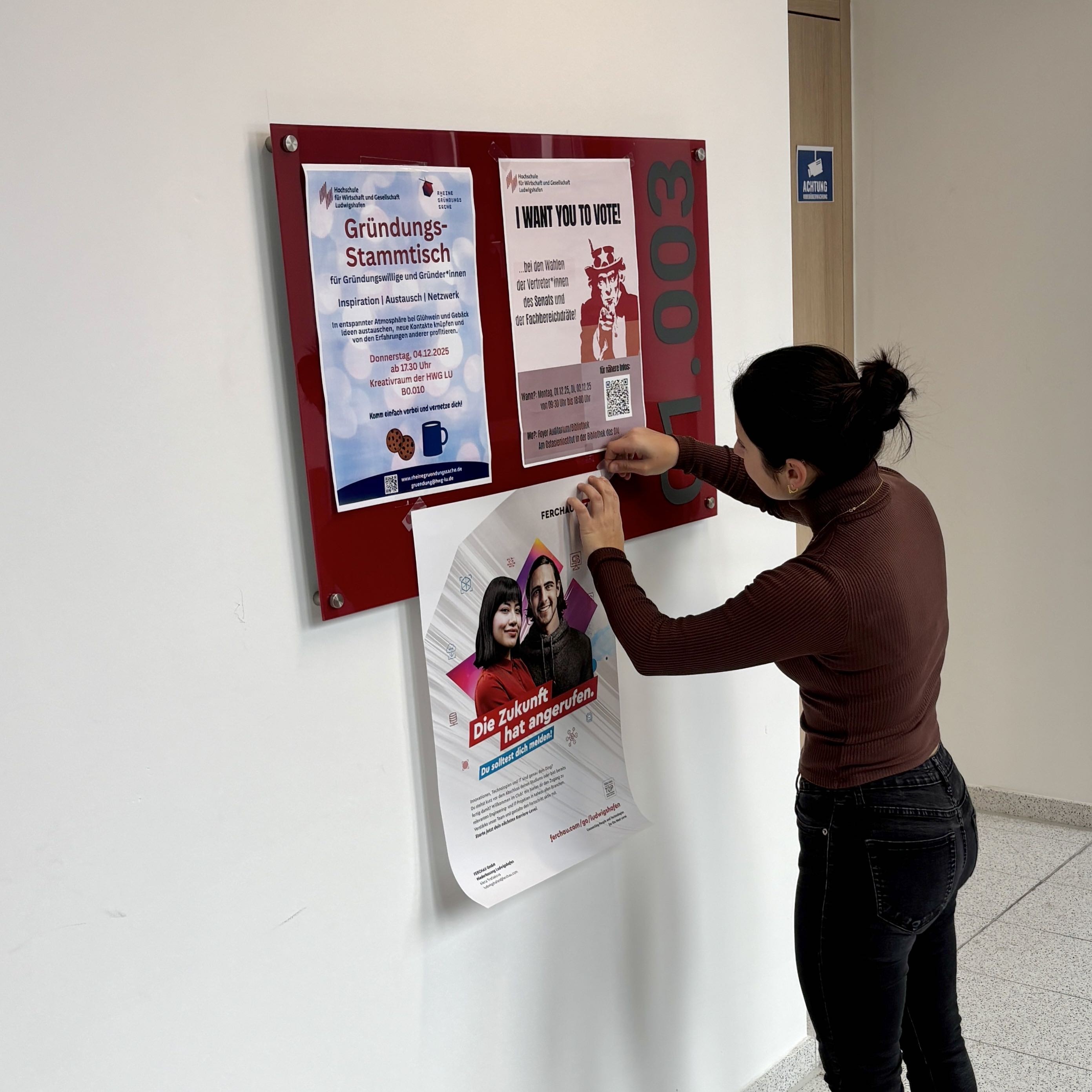 Mitarbeiter im Einsatz