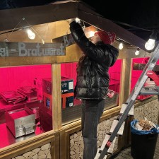 Soheila bei der Arbeit