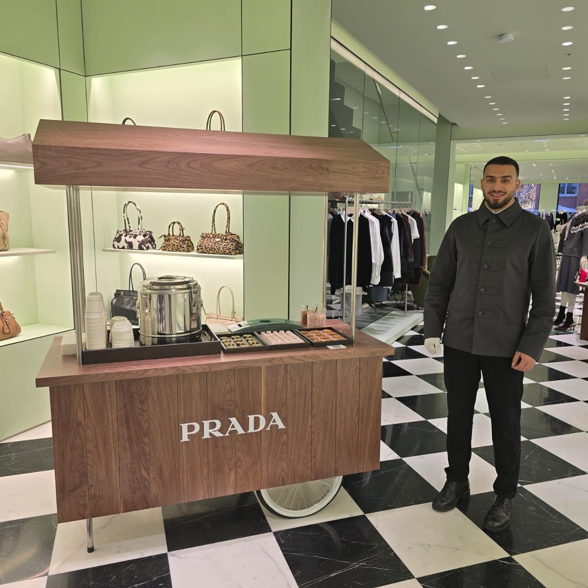 Mitarbeiter im Einsatz