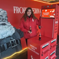 Franziska bei der Arbeit