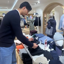 Mashal bei der Arbeit