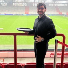 Andrés Alberto bei der Arbeit