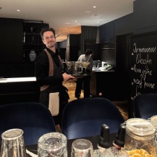 Tobias bei der Arbeit