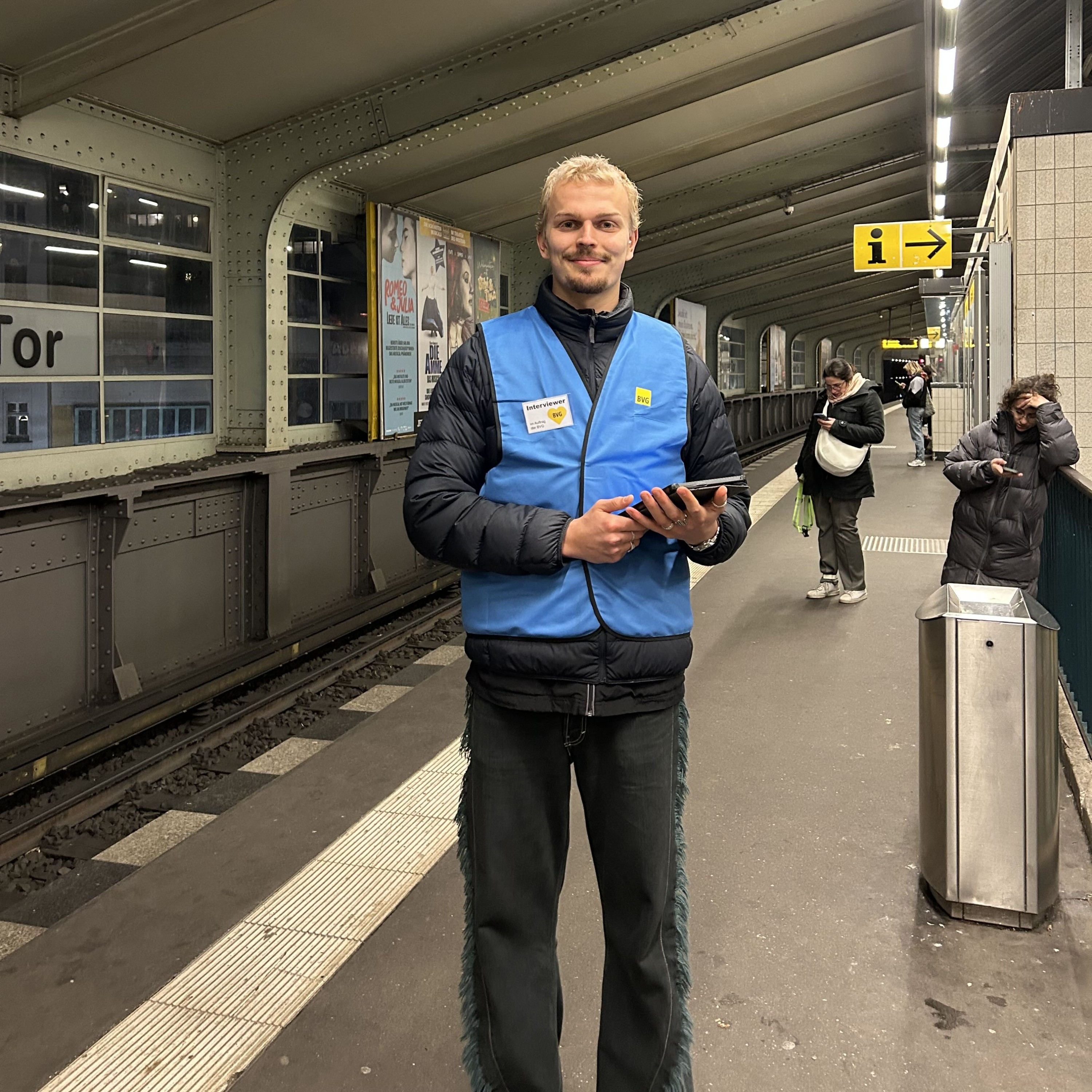 Mitarbeiter im Einsatz