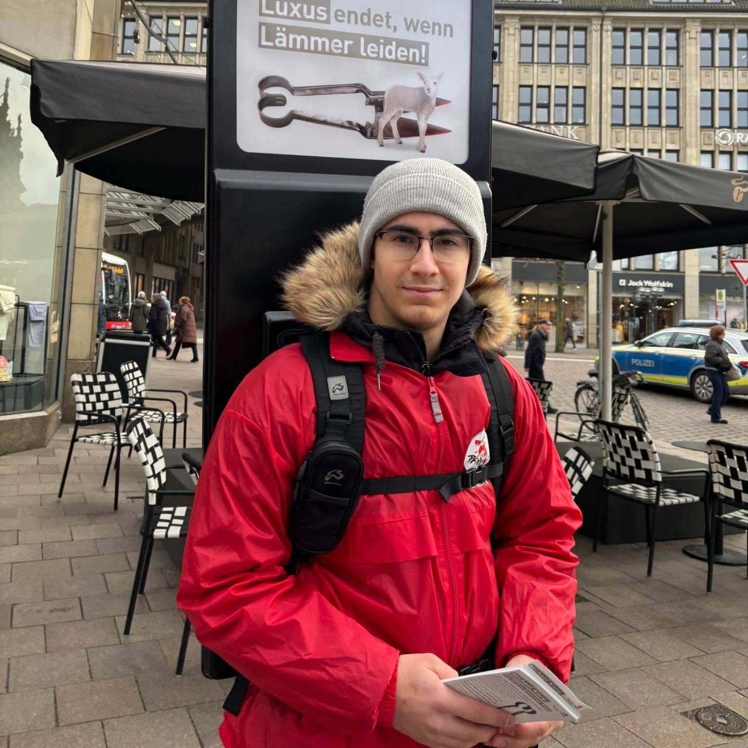 Mitarbeiter im Einsatz