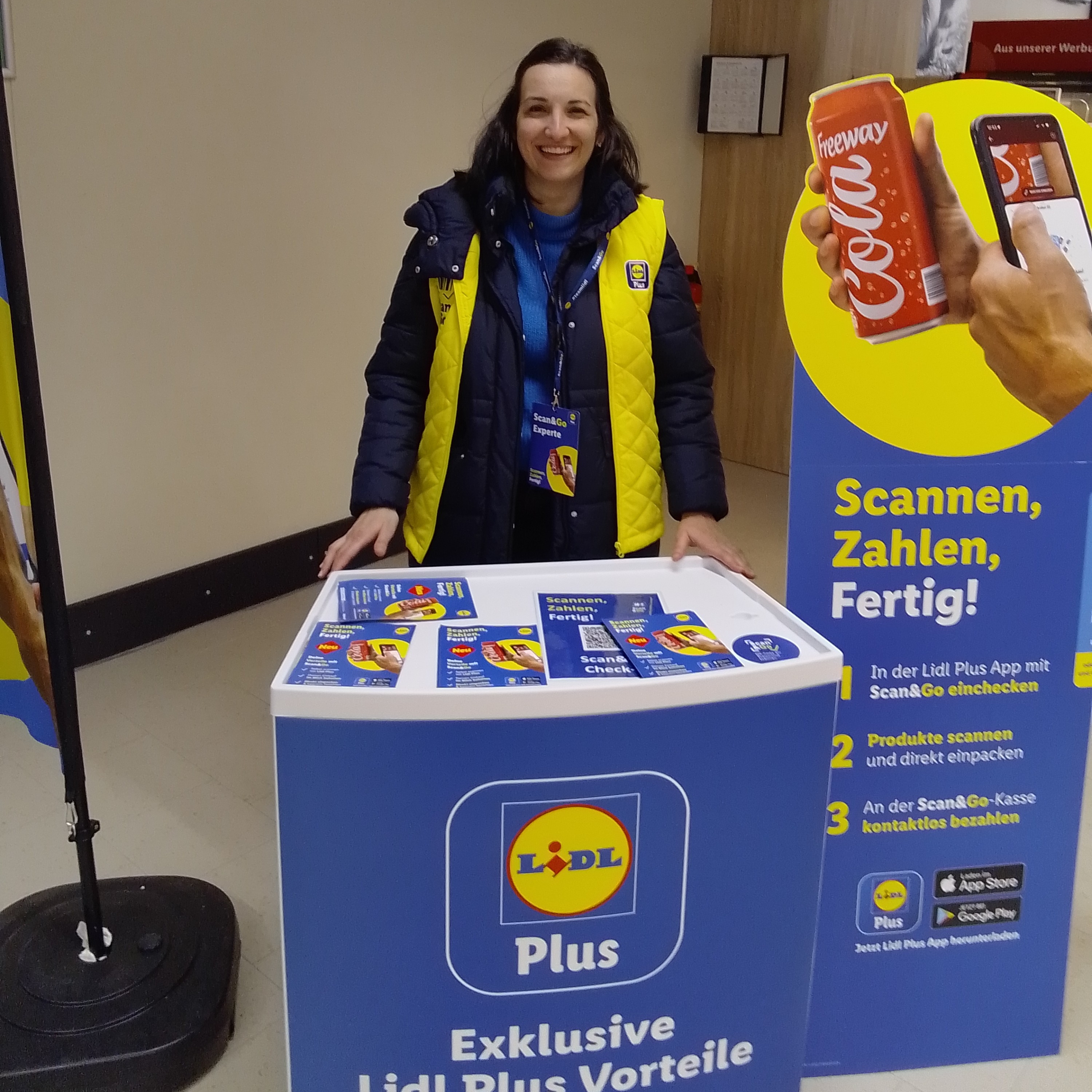 Mitarbeiter im Einsatz