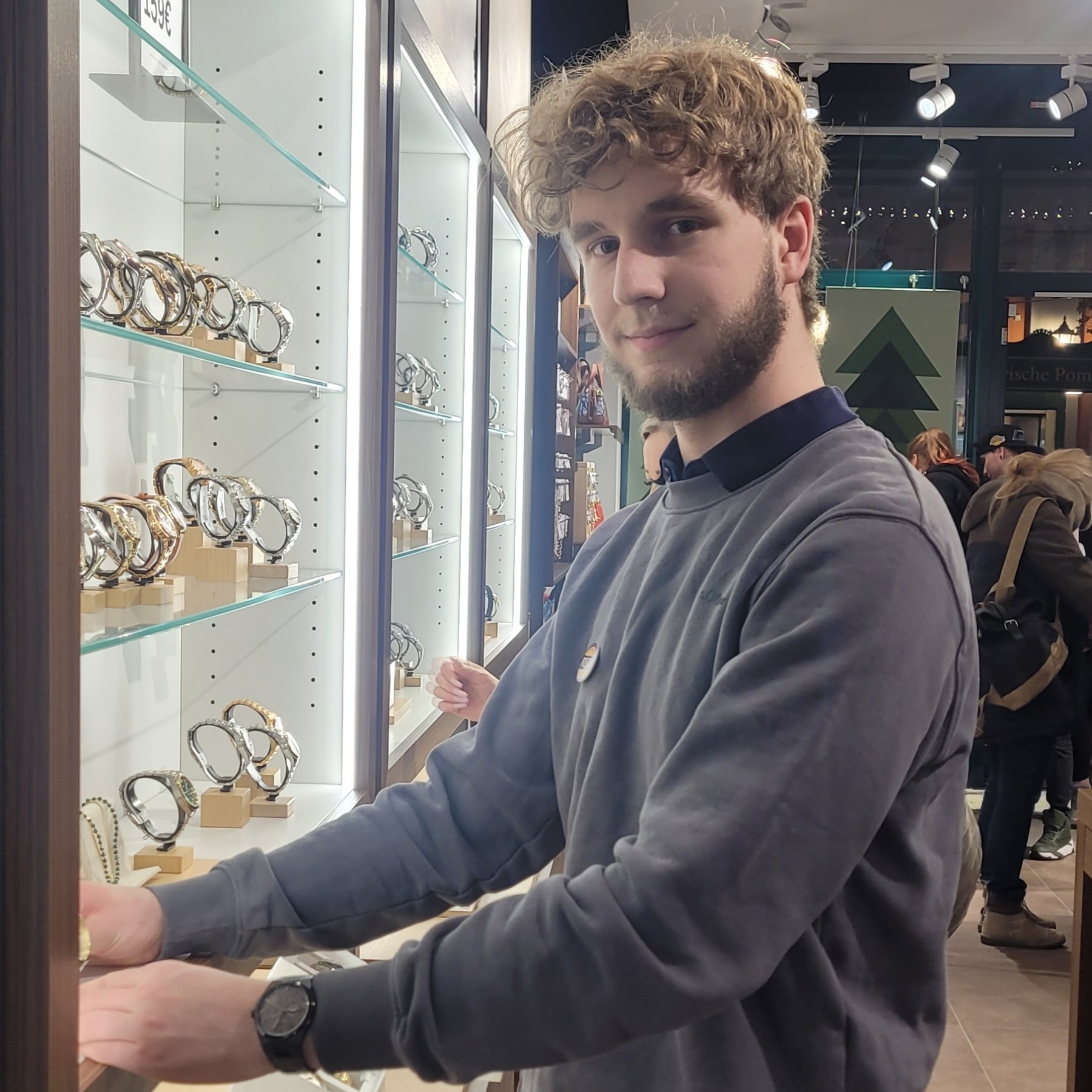 Mitarbeiter im Einsatz