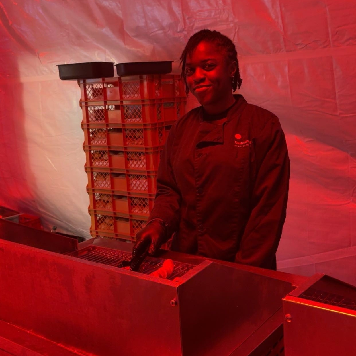 Mitarbeiter im Einsatz