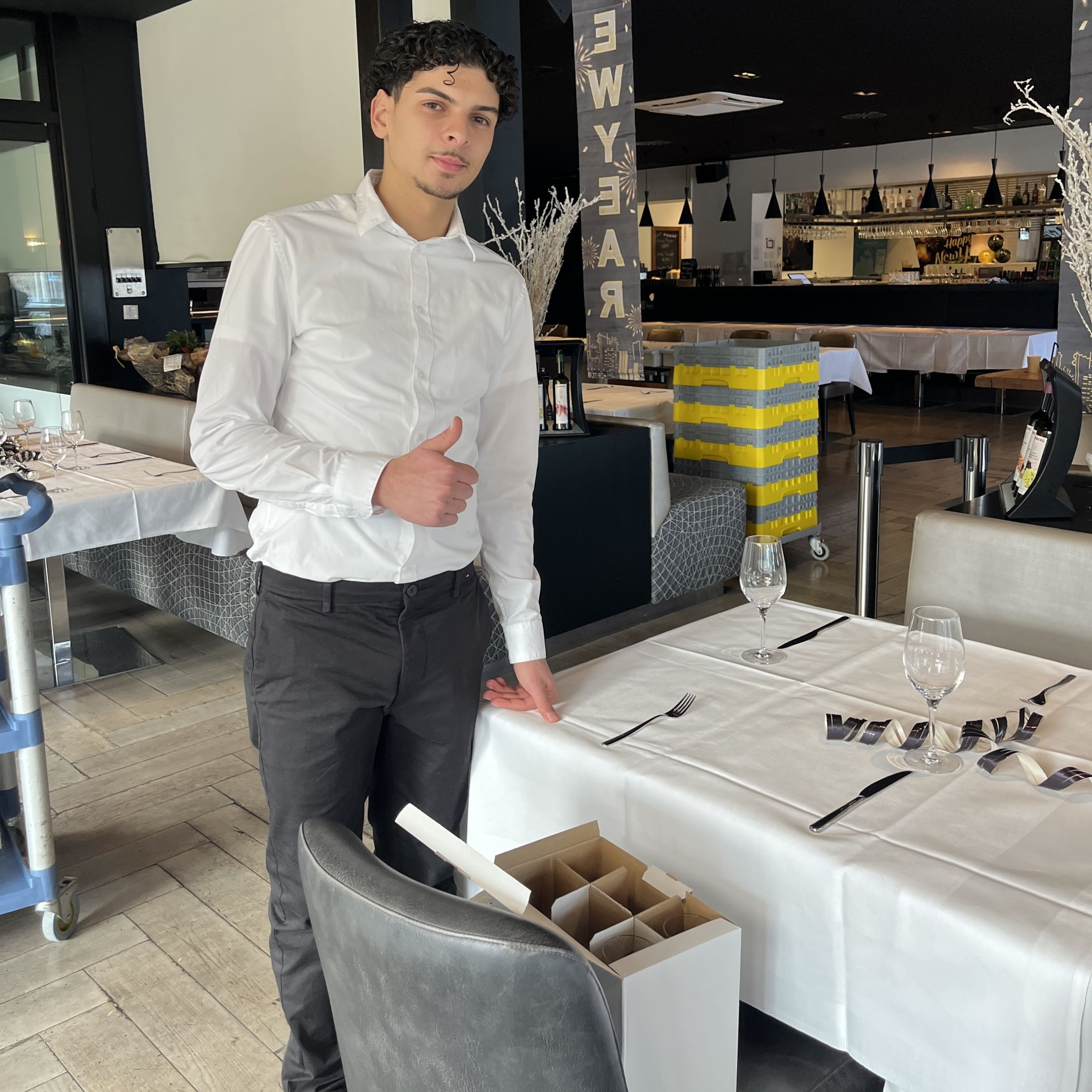 Mitarbeiter im Einsatz