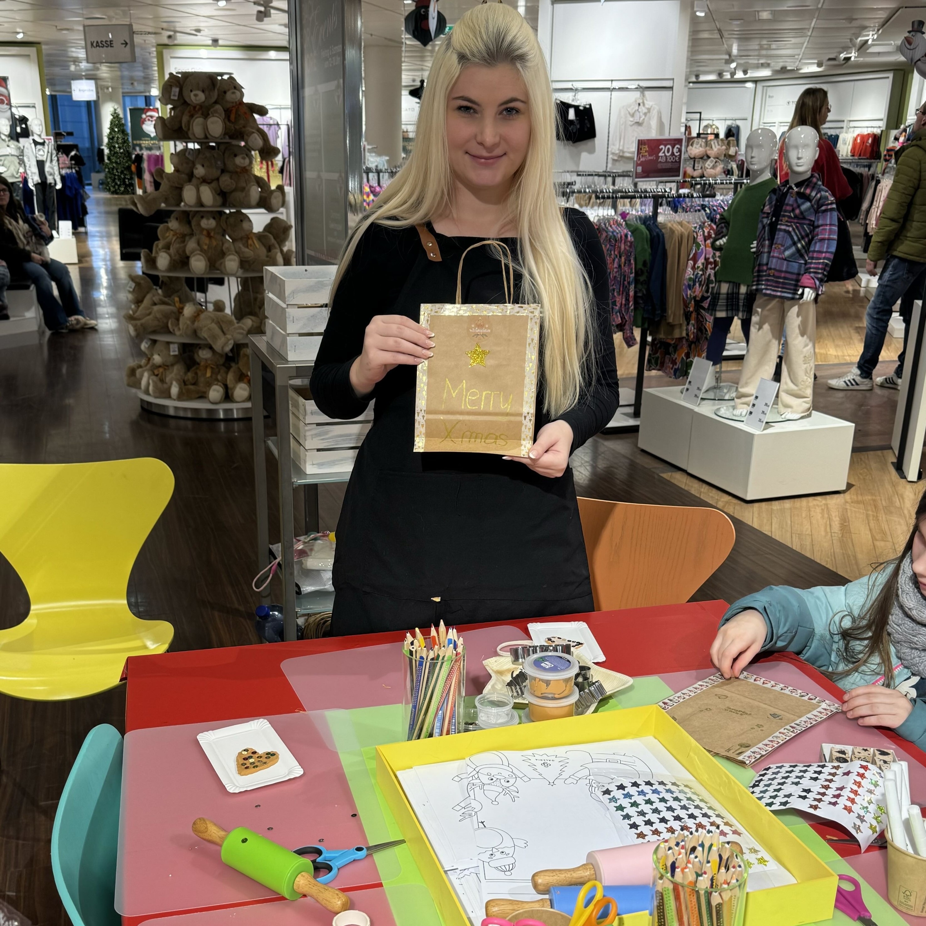 Mitarbeiter im Einsatz