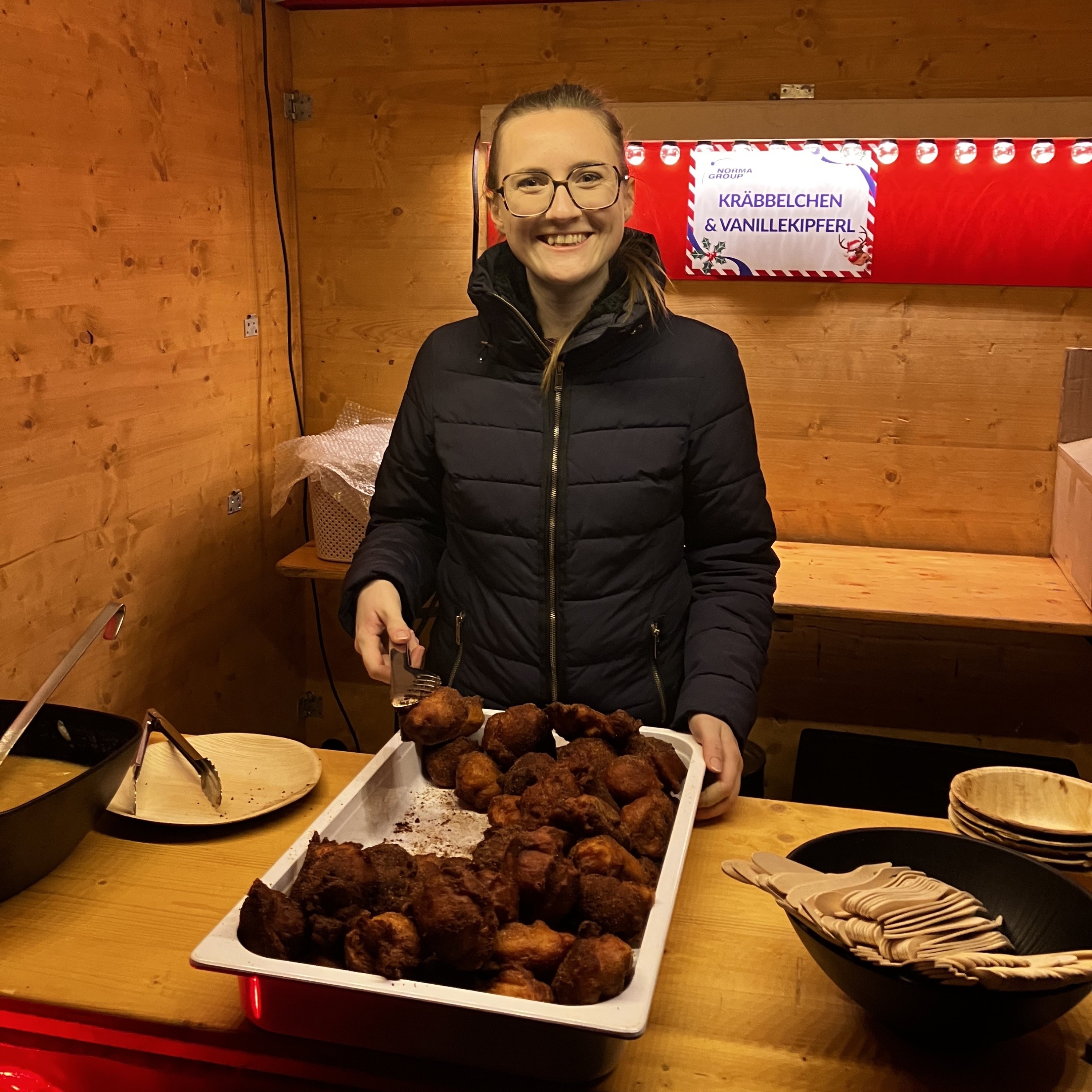 Mitarbeiter im Einsatz