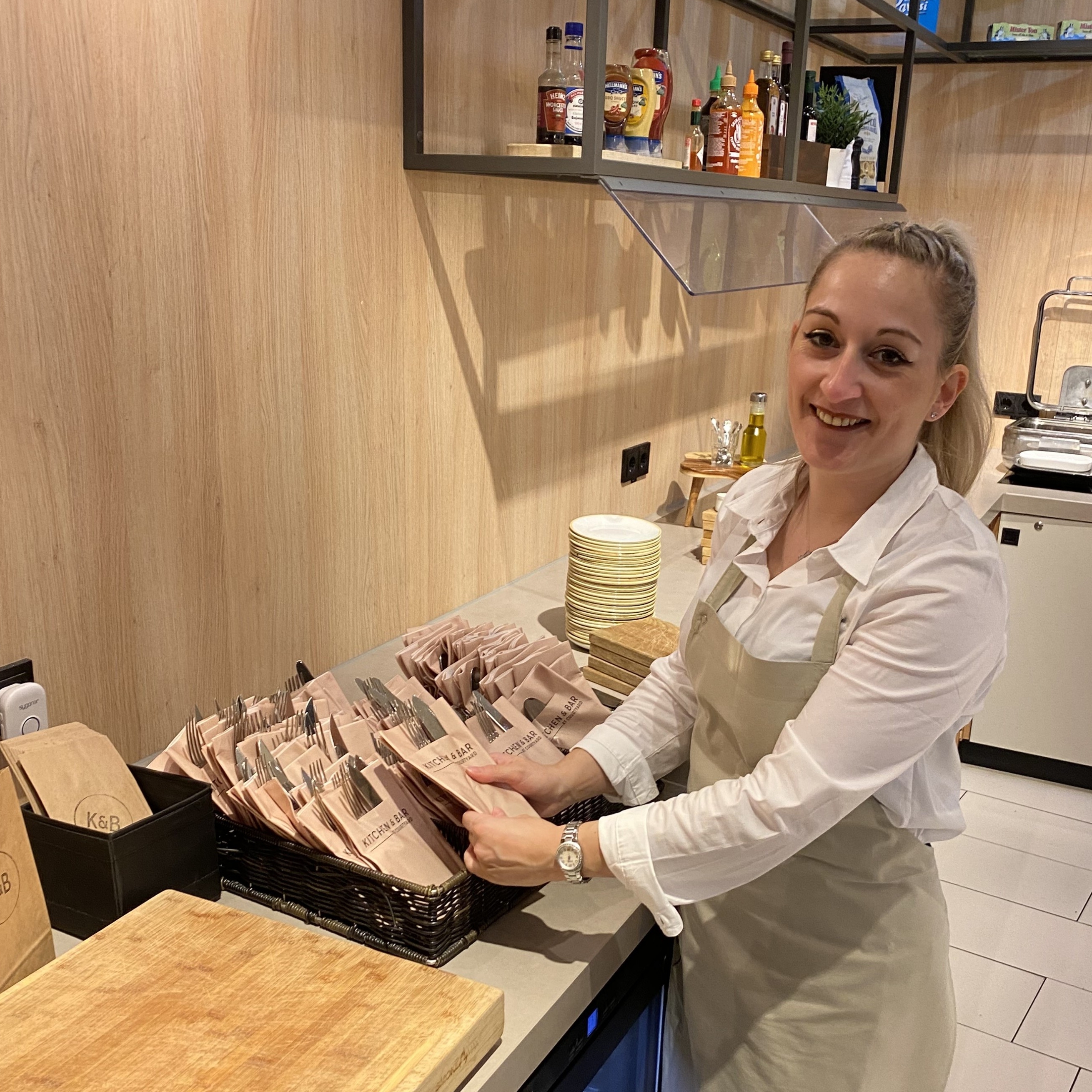 Mitarbeiter im Einsatz