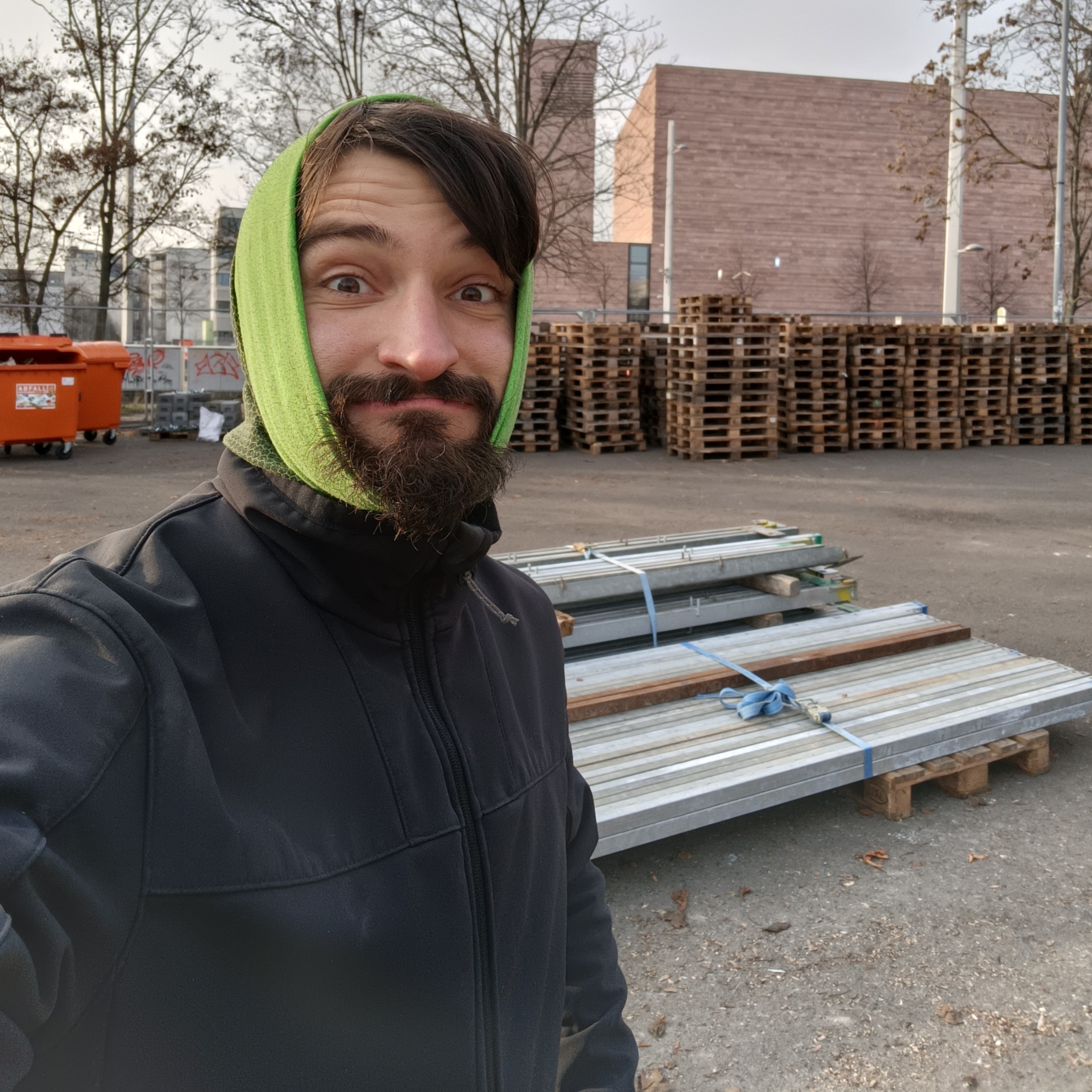 Mitarbeiter im Einsatz