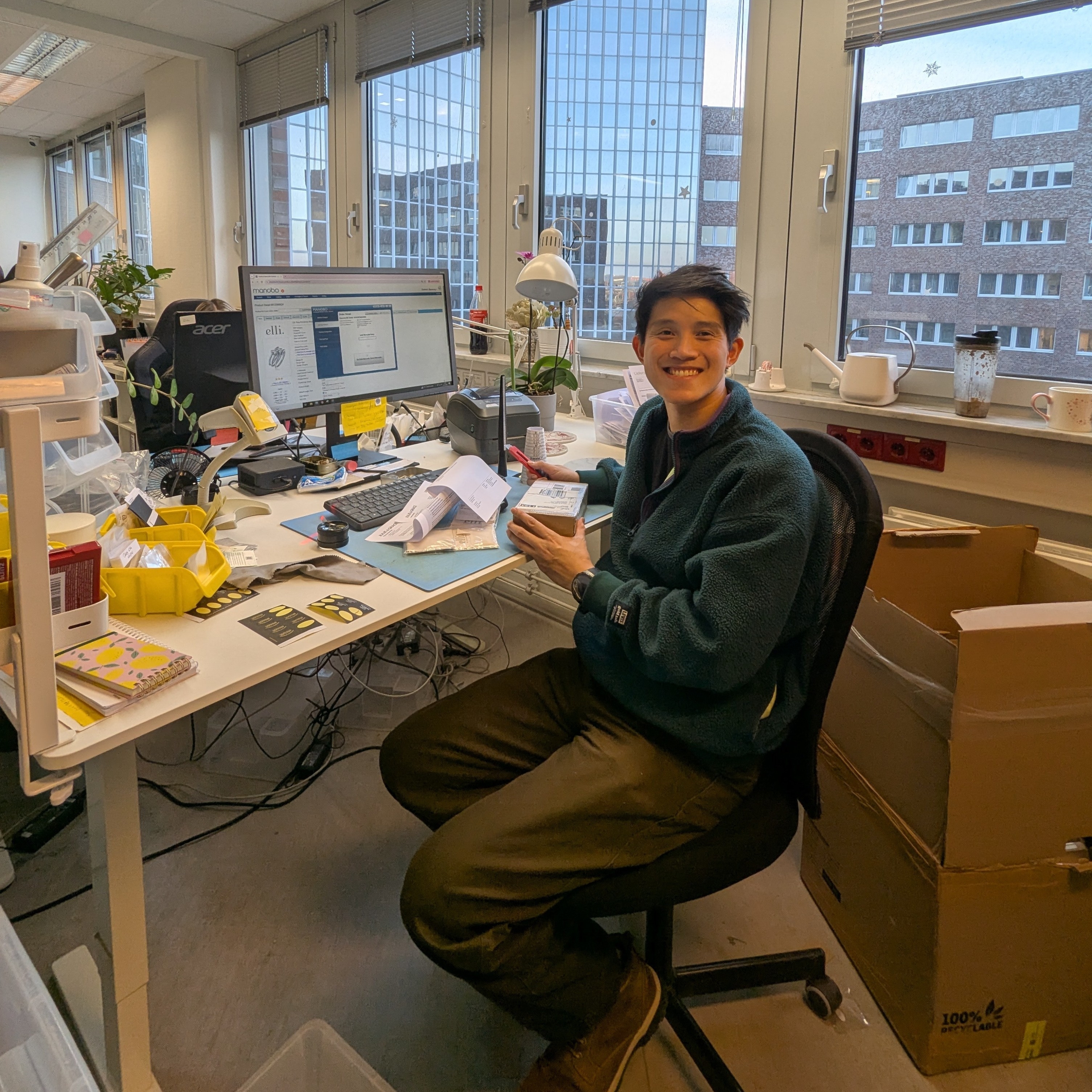 Mitarbeiter im Einsatz