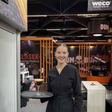 Erika bei der Arbeit