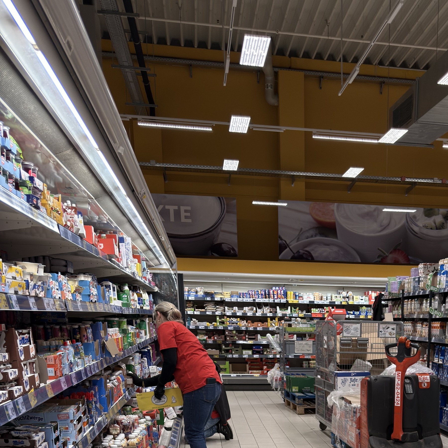 Mitarbeiter im Einsatz