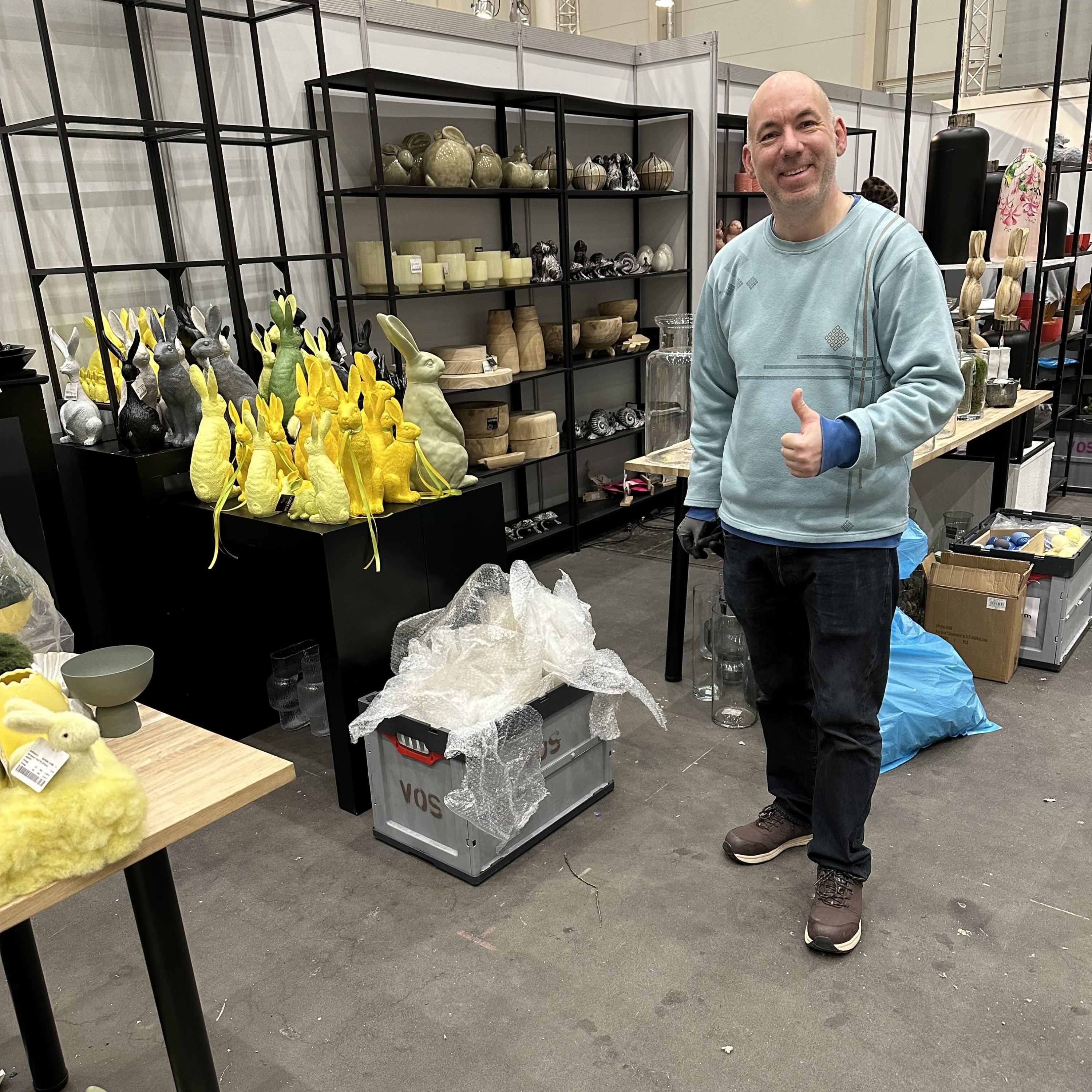 Mitarbeiter im Einsatz