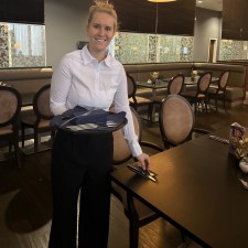 Antonia Elena bei der Arbeit