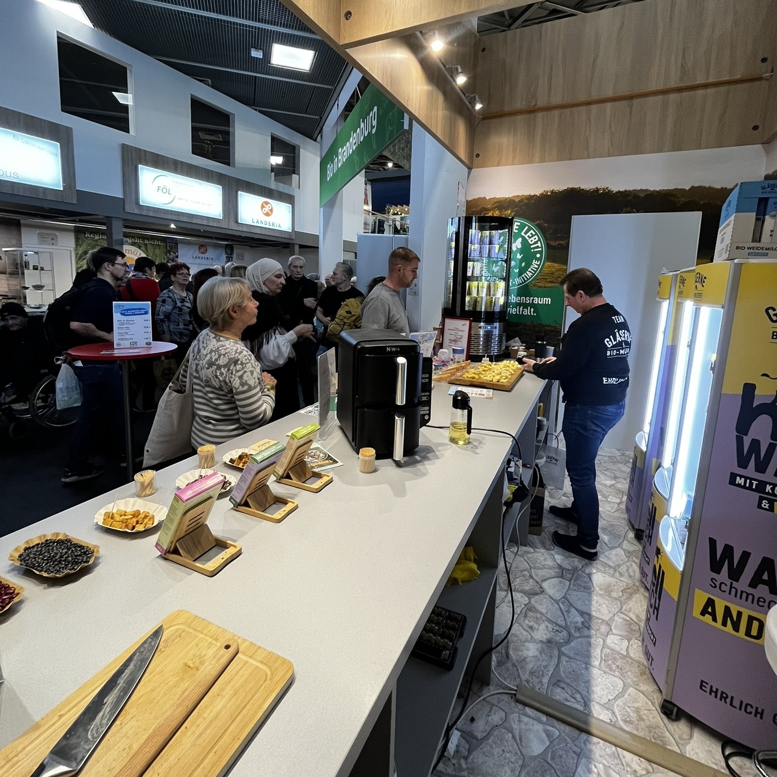 Mitarbeiter im Einsatz