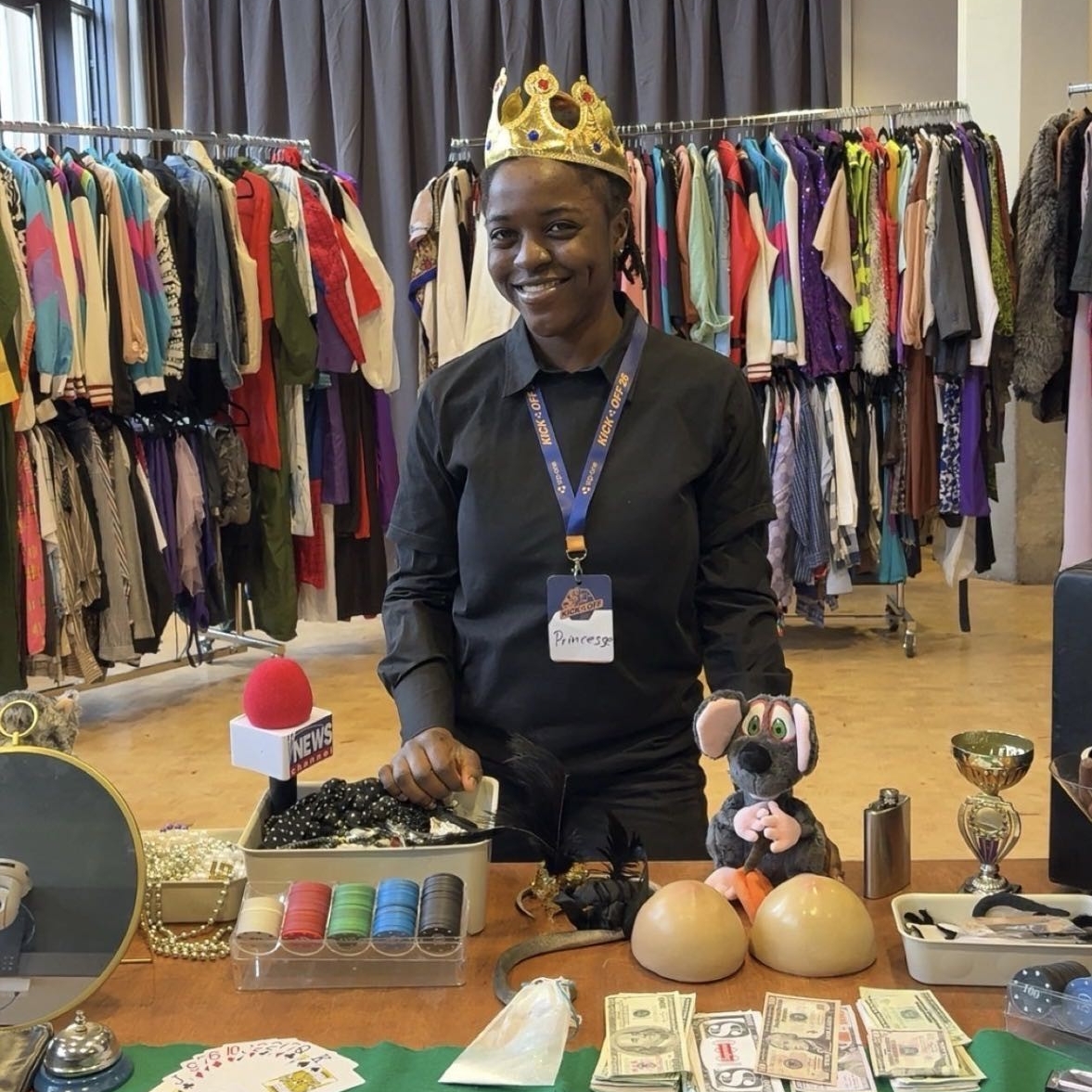 Mitarbeiter im Einsatz