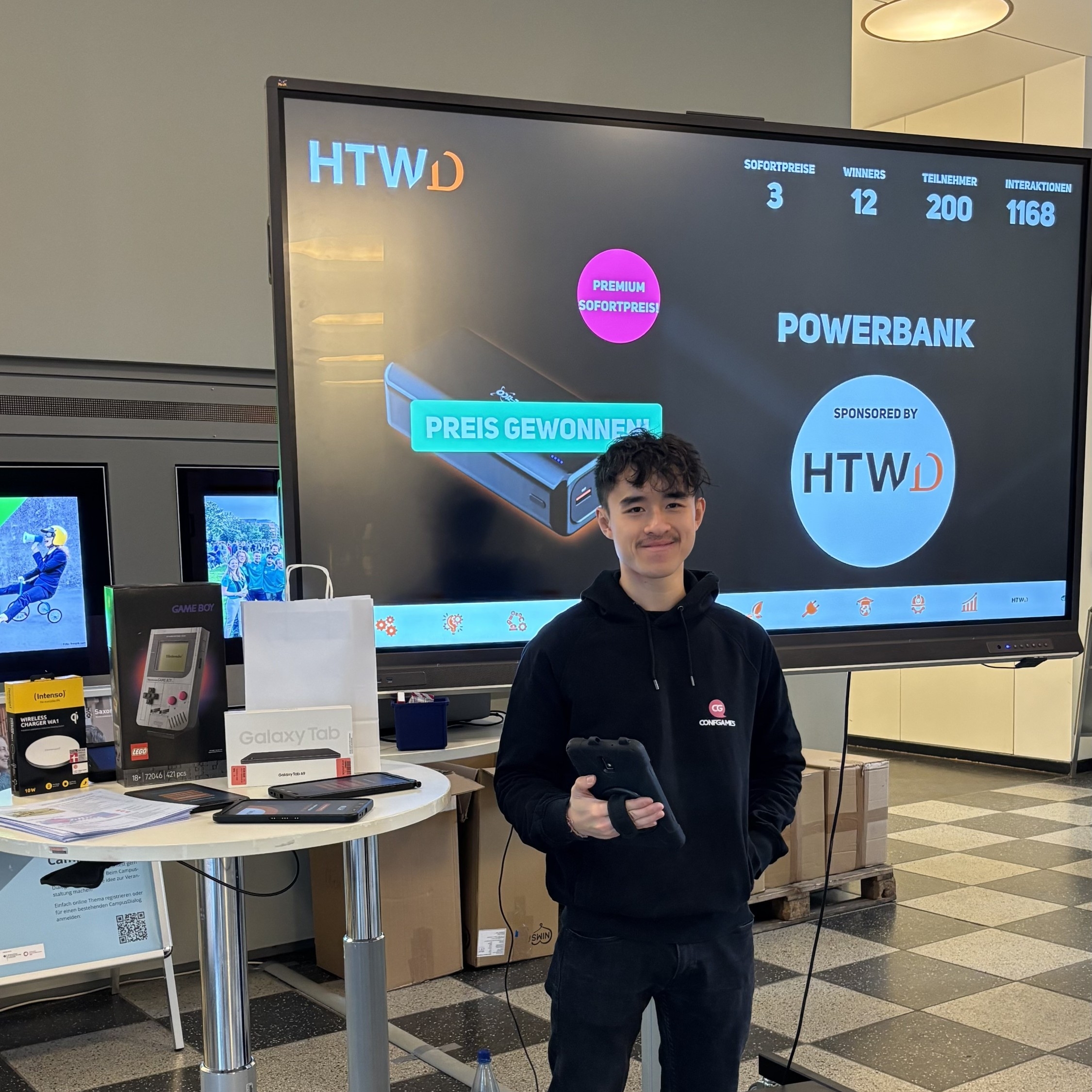 Mitarbeiter im Einsatz