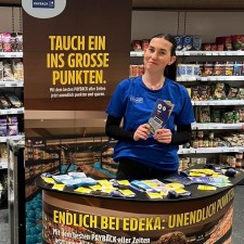 Laura Mariele bei der Arbeit