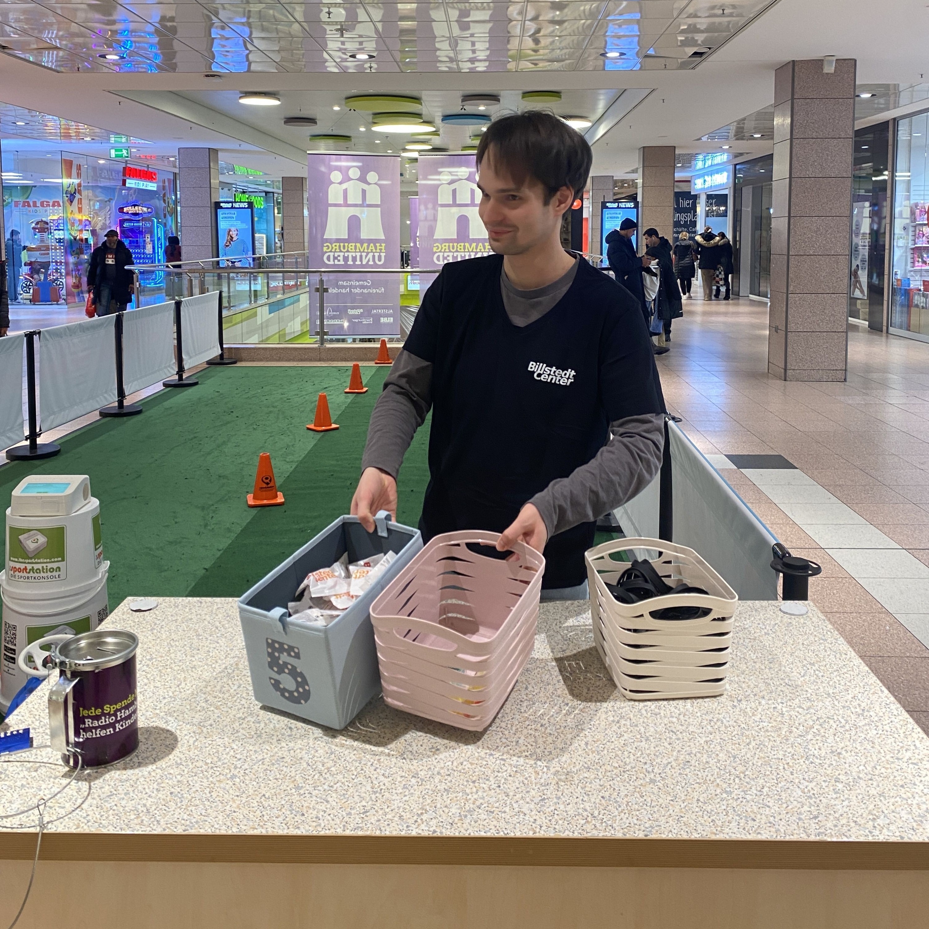 Mitarbeiter im Einsatz