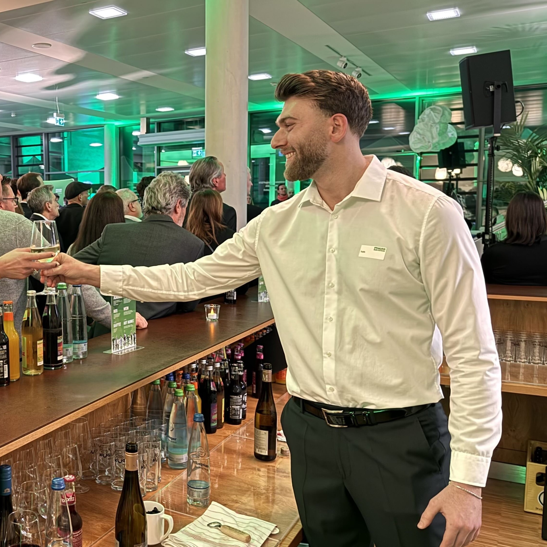 Mitarbeiter im Einsatz