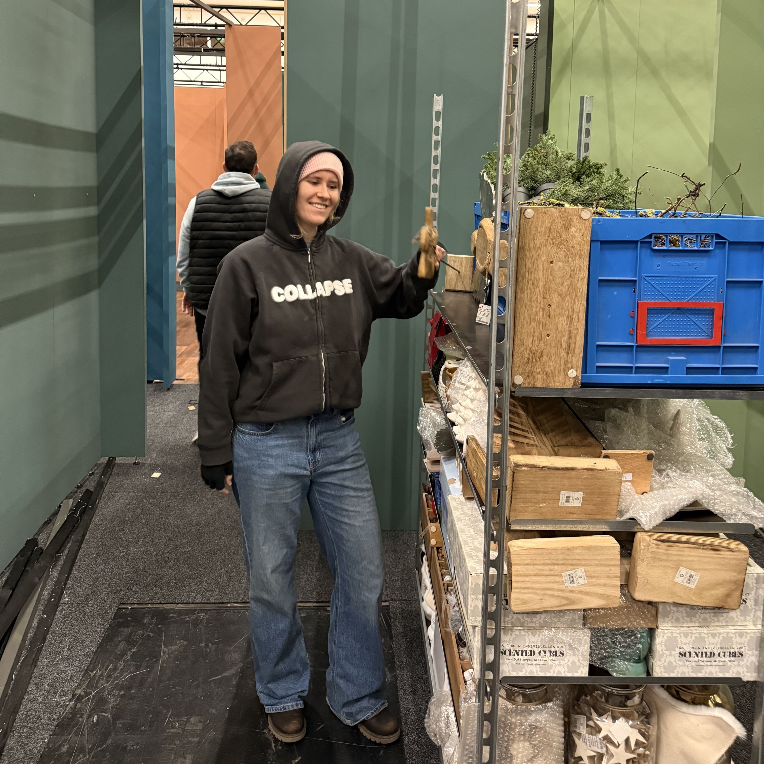 Mitarbeiter im Einsatz