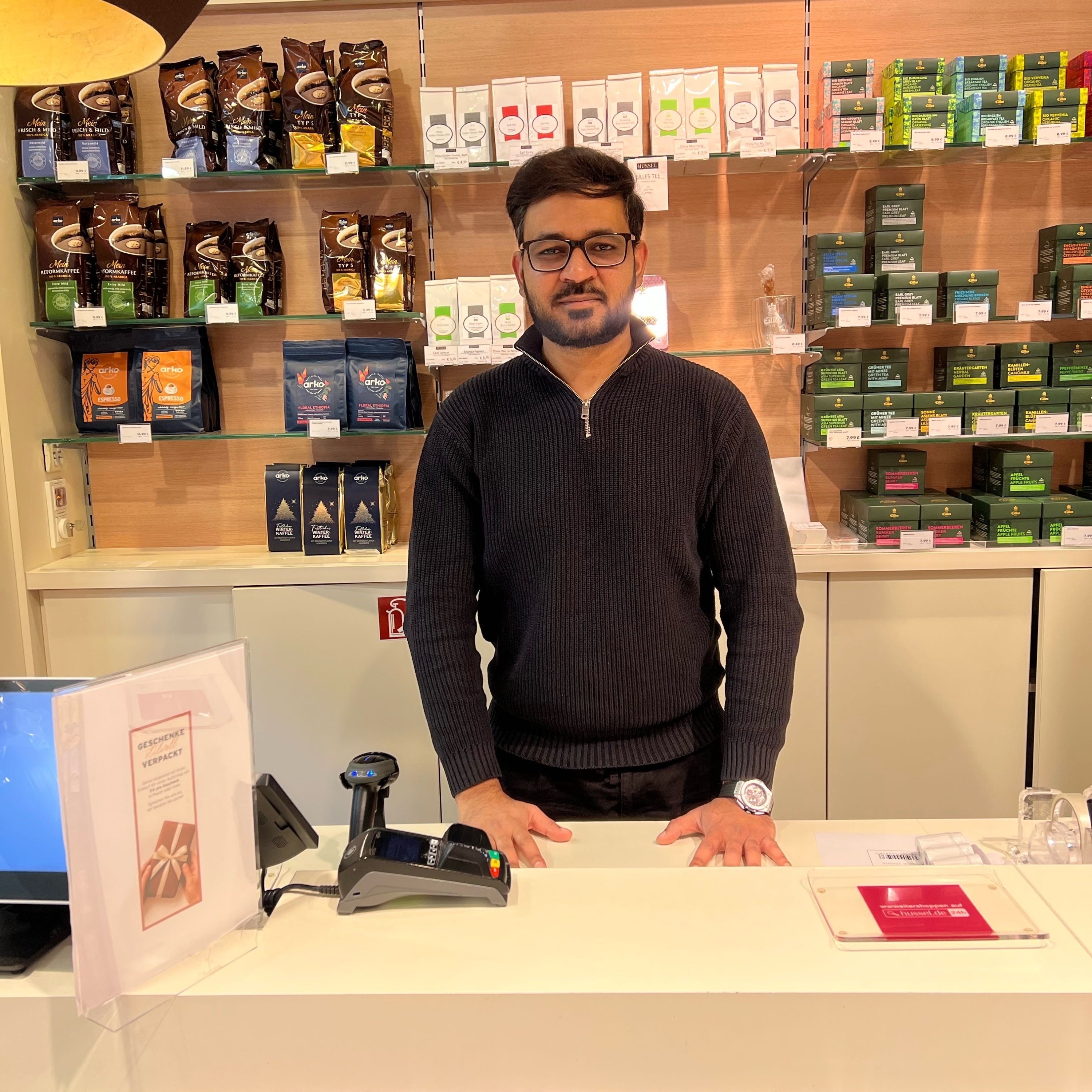 Mitarbeiter im Einsatz