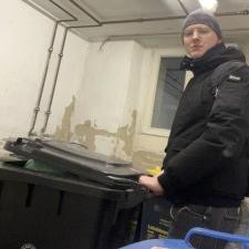 Philip Vincent bei der Arbeit