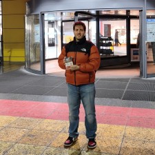 Tolga bei der Arbeit