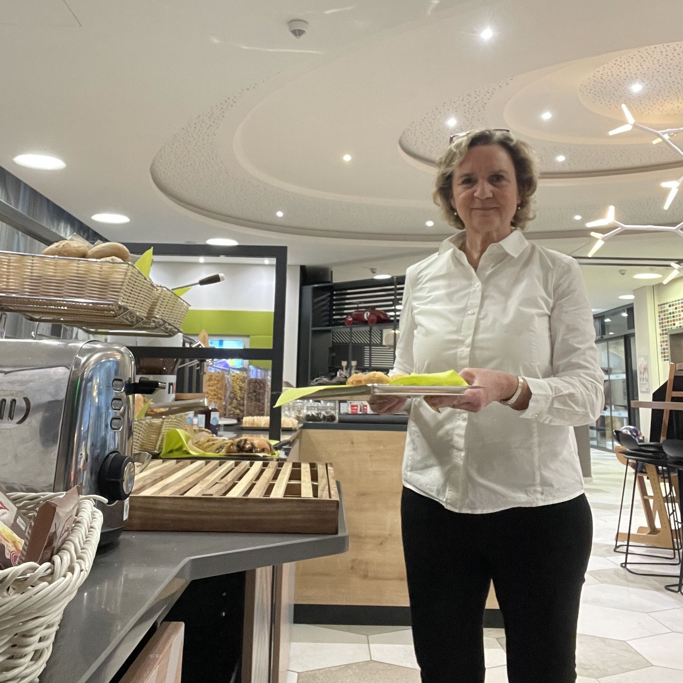 Mitarbeiter im Einsatz