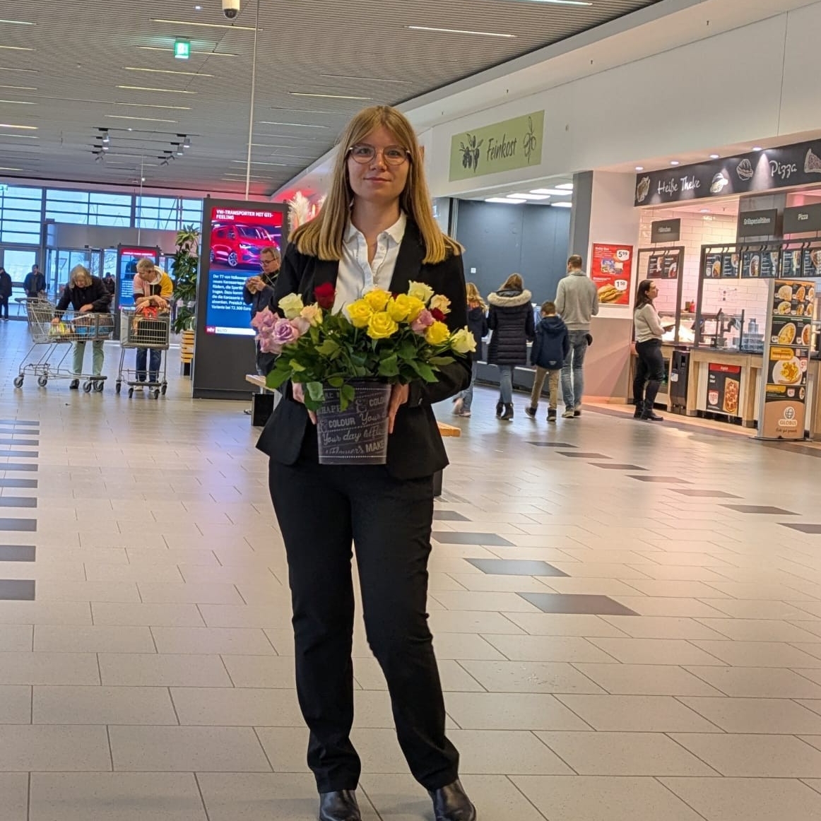 Mitarbeiter im Einsatz