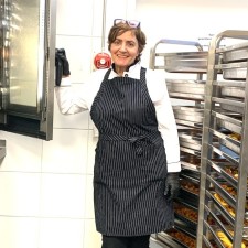 Despina bei der Arbeit