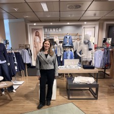 Anna Lena bei der Arbeit