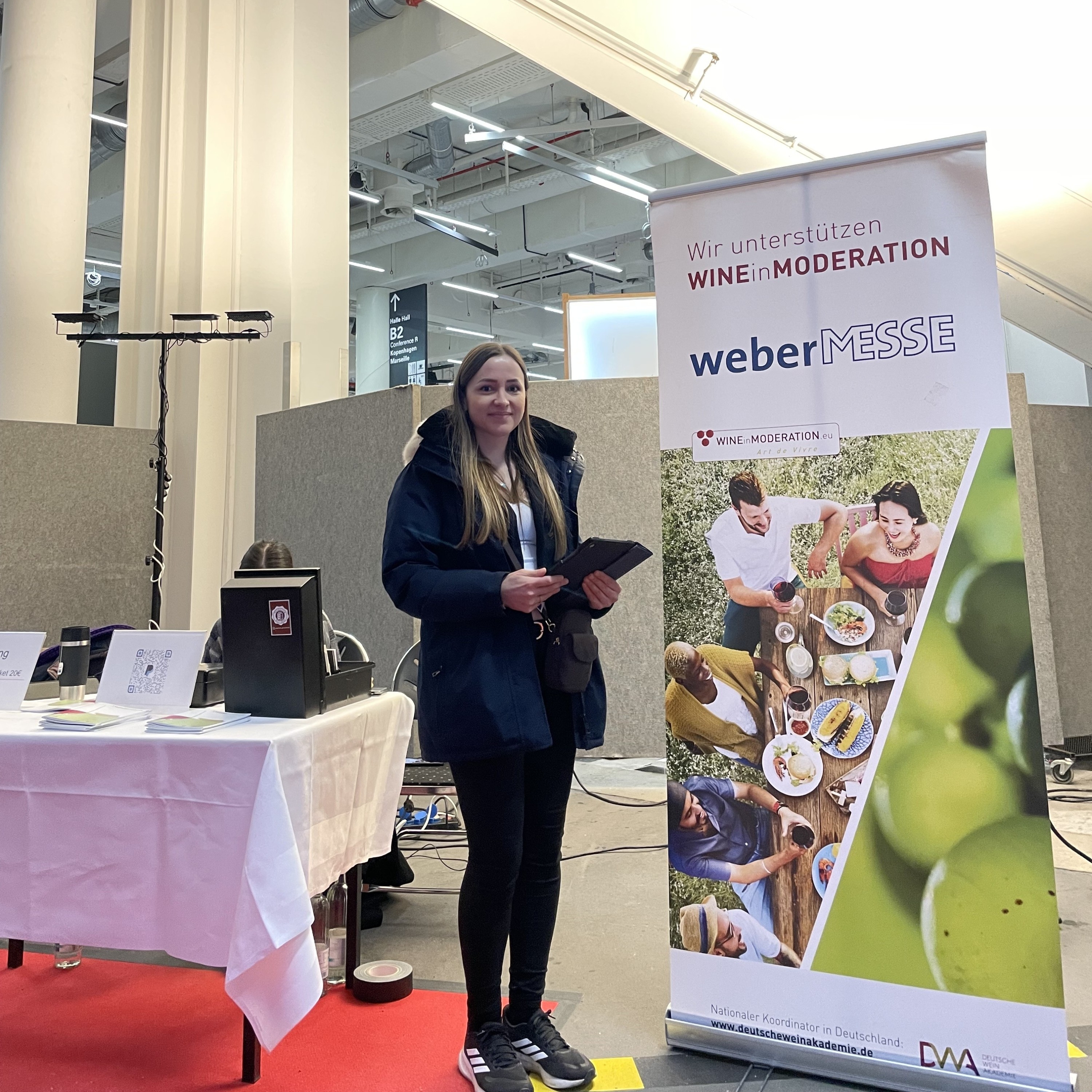 Mitarbeiter im Einsatz