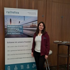 Luisa bei der Arbeit