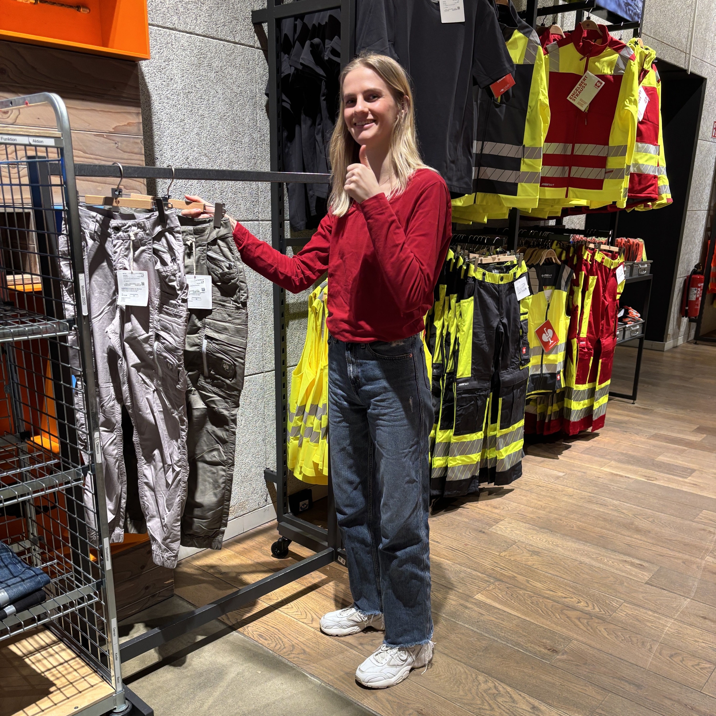 Mitarbeiter im Einsatz