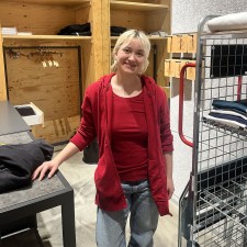 Sophie Katharina Ursula bei der Arbeit