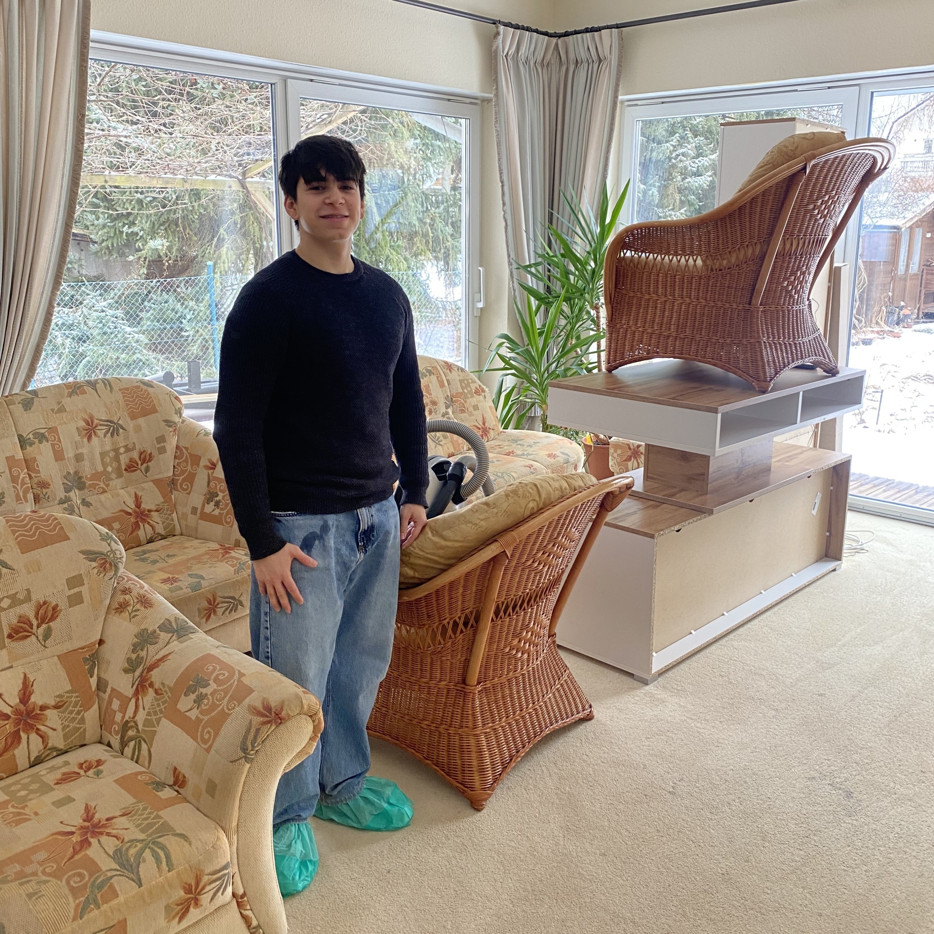 Mitarbeiter im Einsatz