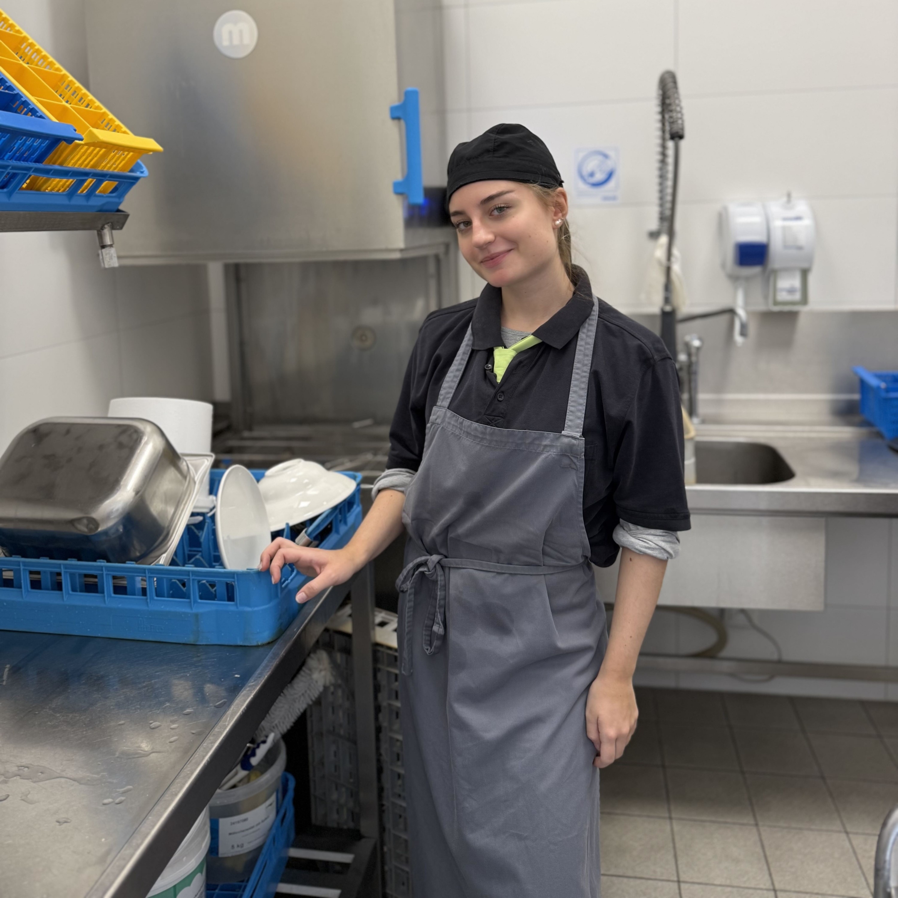 Mitarbeiter im Einsatz