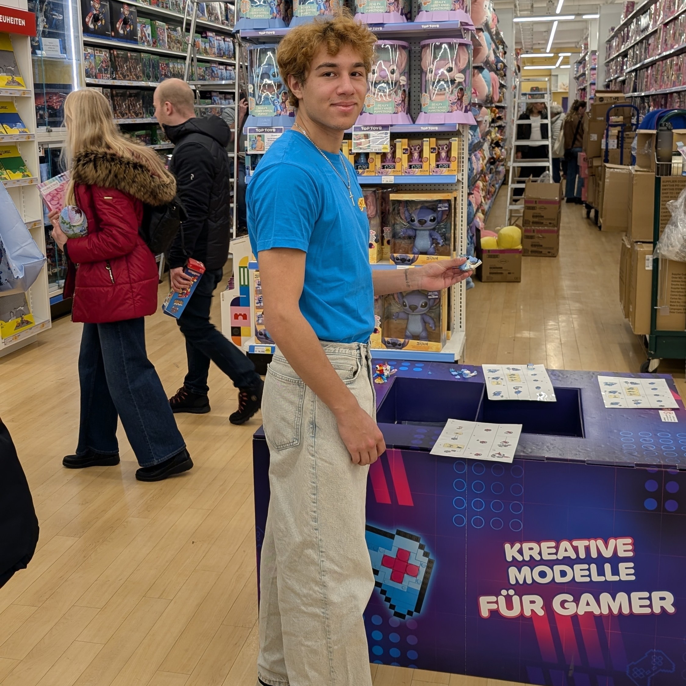 Mitarbeiter im Einsatz